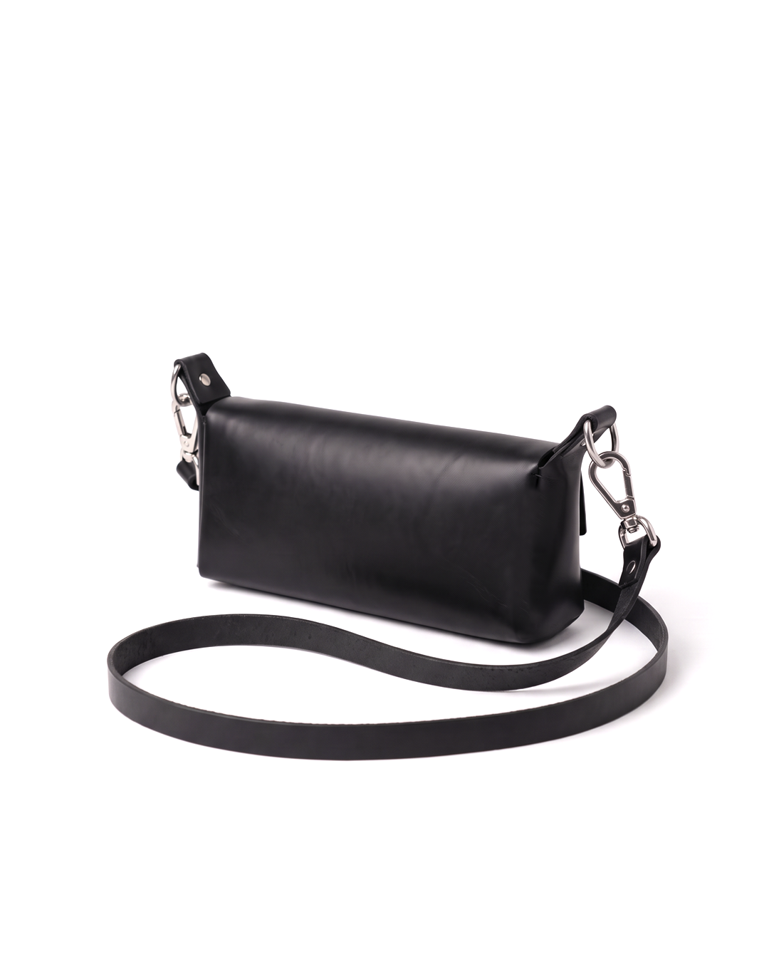 Blacksheeps Glasses Case, leather and strap detail