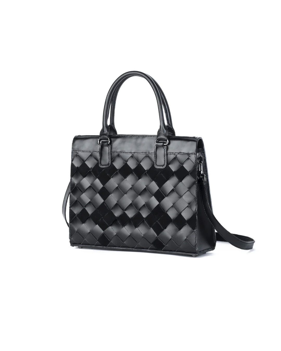 Blacksheeps Heavy Duty leather bag front view