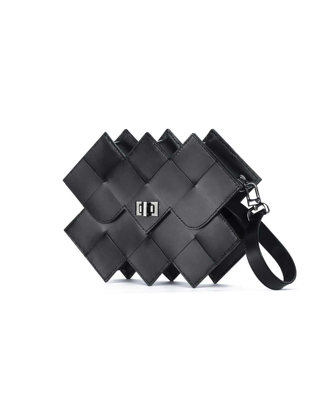 Blacksheeps Teaser black leather bag